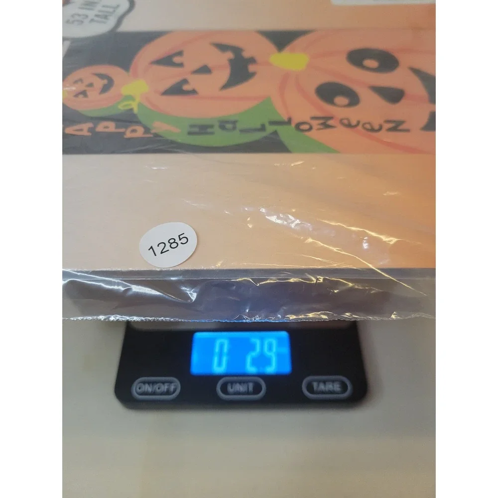 Hallmark Party Express Halloween Banner 53 Inch Jack-O-Lantern Pumpkin Decor